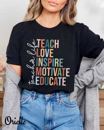 De Scoala - Tricou Negru Motivate