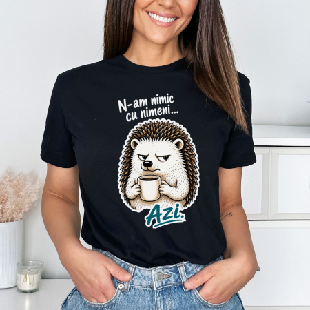 Animale - Tricou Negru N-am Nimic Azi - varianta pe negru