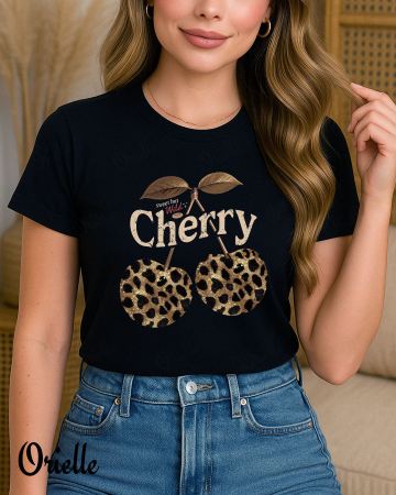 Vara - Tricou Negru Sweet But Wild