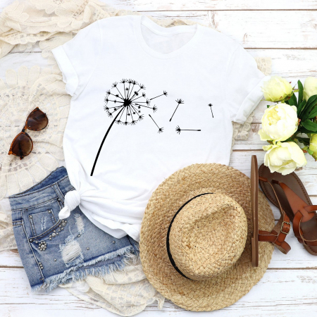 Flori - Tricou Dandelion