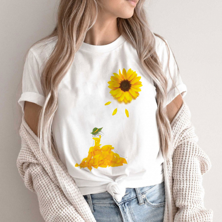 Flori - Tricou Sun Flower