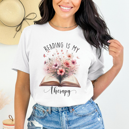 Primavara - Tricou Reading Therapy