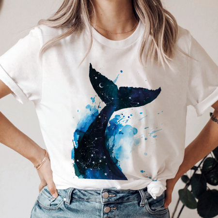 Vara - Tricou Astro Whale