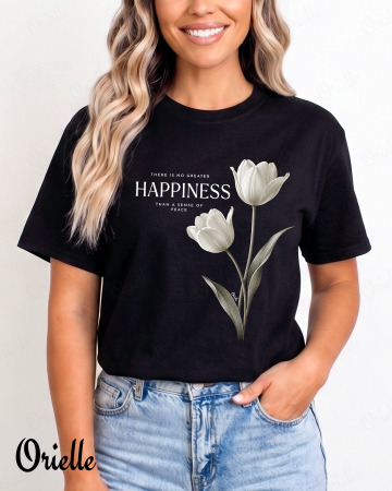 Orielle Signature - Tricou Orielle Signature - Greater Happiness