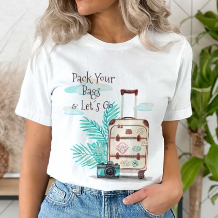 Travel - Tricou Pack Your Bags