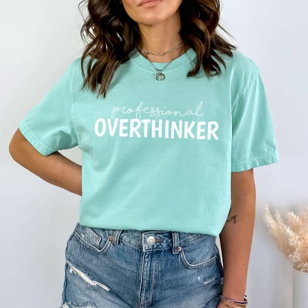 Oversize - Tricou Oversized Overthinker