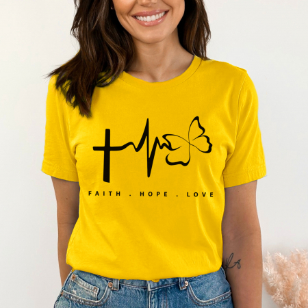 Oversize - Tricou Oversized Faith Love