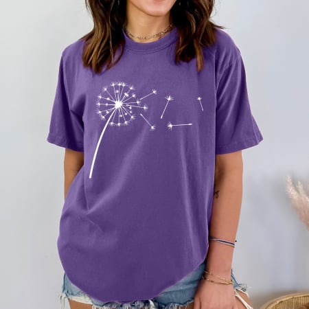 Oversize - Tricou Oversized Dandelion