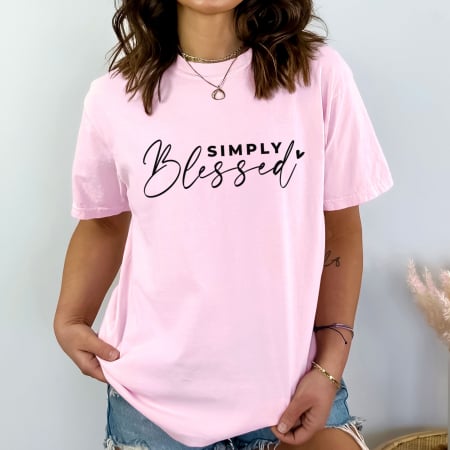 Oversize - Tricou Oversized Simply Blessed