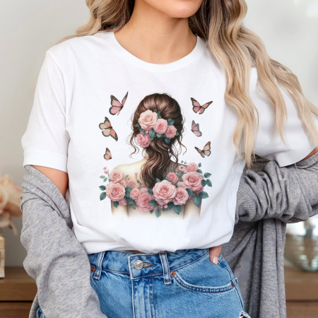 Primavara - Tricou Rose Fairy