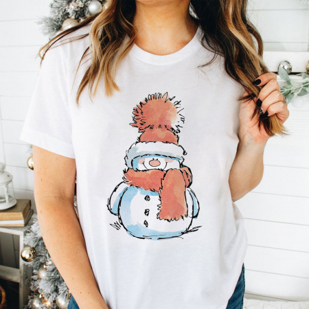 Craciun - Tricou Freezing Snowman