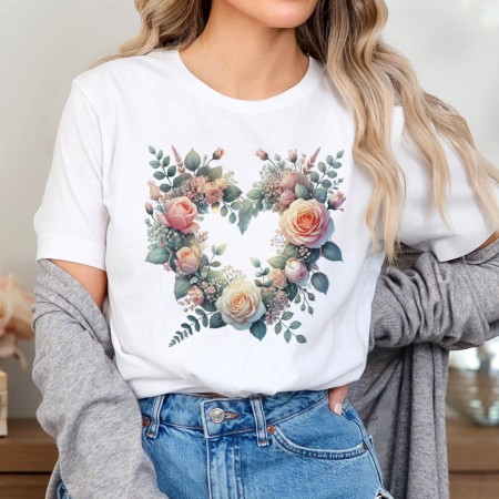 Primavara - Tricou Romantic Heart