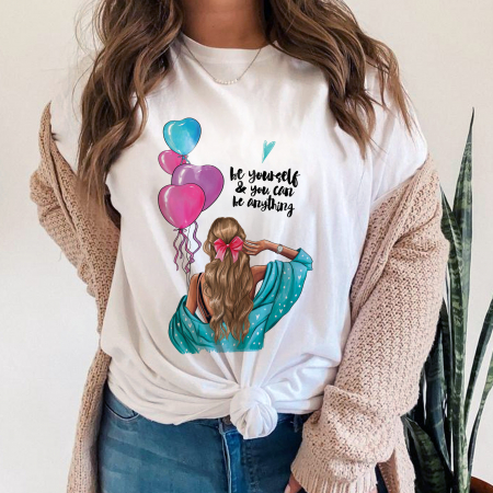 Fashion - Tricou Ribbon Girl