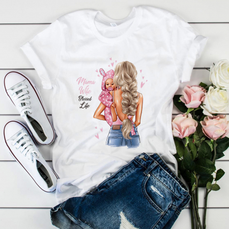 Mame - Tricou Blessed Life Mom