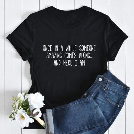 Promo - Tricou Promo Negru Once