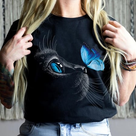 Promo - Tricou Promo Blue Gaze