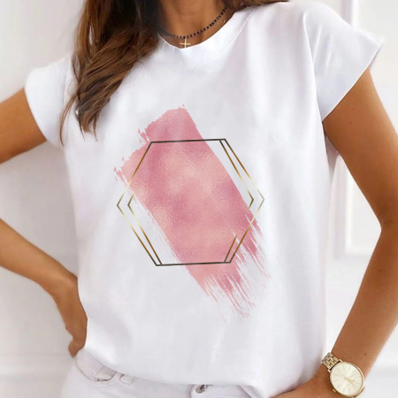 Diverse - Tricou Pink Shade