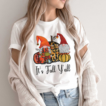 Tricouri Toamna - Tricou Pumpkin Gnomes