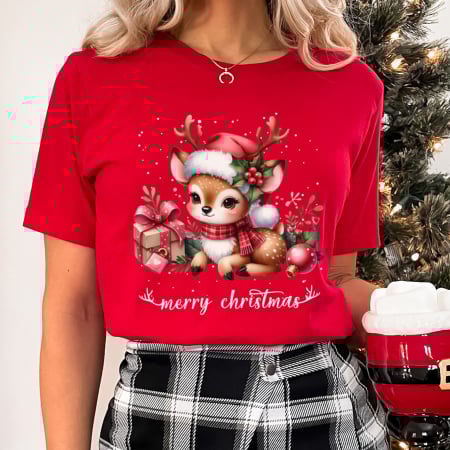 Craciun - Tricou Reindeer Holiday