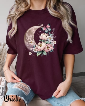 Celestial - Tricou Relaxed Fit Celestial Bloom