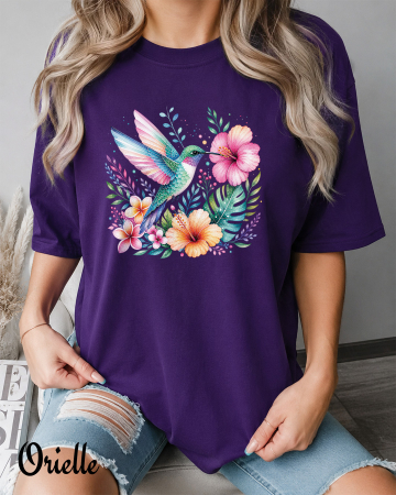 Vacanta - Tricou Relaxed Fit Colorful Bird
