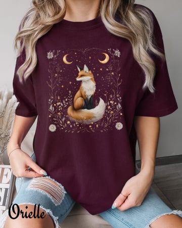 Celestial - Tricou Relaxed Fit Celestial Fox
