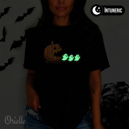 Tricou Relaxed Fit Fosforescent Ghost Hunt [3]