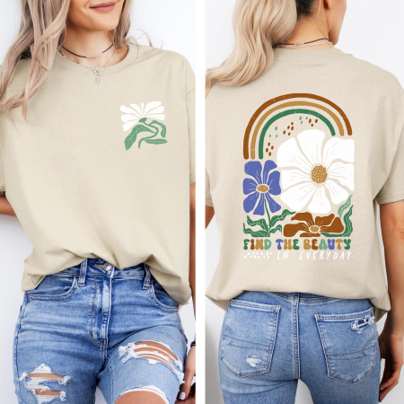 Retro Nostalgia - Tricou Relaxed Fit Everyday Beauty