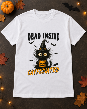 Halloween - Tricou Unisex Halloween Coffee