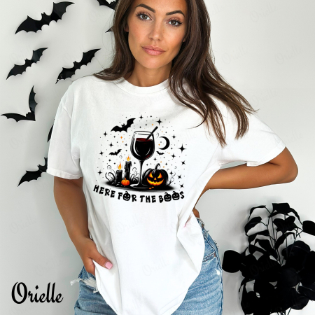 Halloween - Tricou Relaxed Fit Halloween Boos