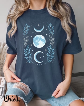 Celestial - Tricou Relaxed Fit Lunar Beauty