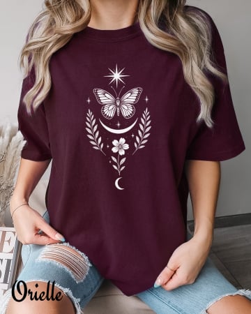 Celestial - Tricou Relaxed Fit Fly Up