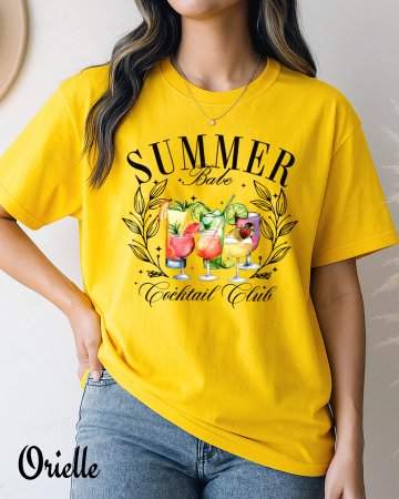 Vacanta - Tricou Relaxed Fit Cocktail Club