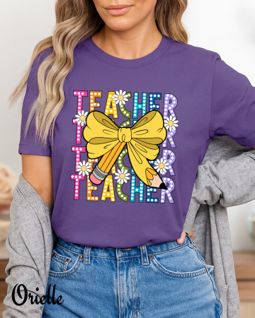 De Scoala - Tricou Relaxed Fit Fun Teacher