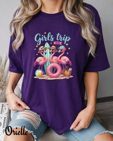 Vacanta - Tricou Relaxed Fit Girls Trip