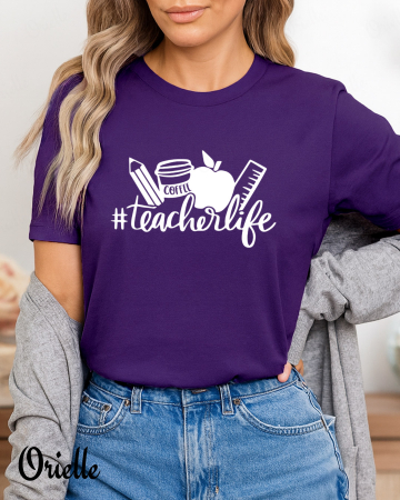 Cadouri - Tricou Relaxed Fit Teacher Life