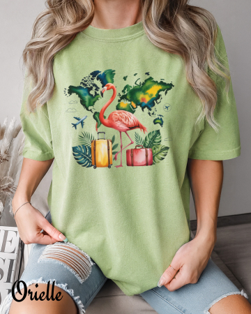 Vacanta - Tricou Relaxed Fit Summer Travel