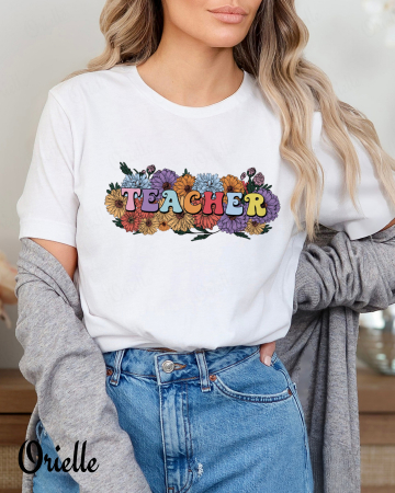 De Scoala - Tricou Retro Teacher