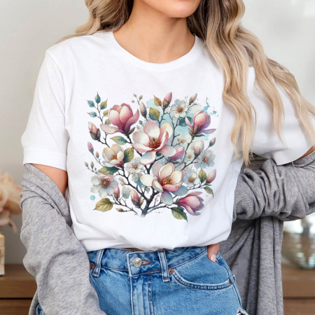 Primavara - Tricou Soft Magnolia