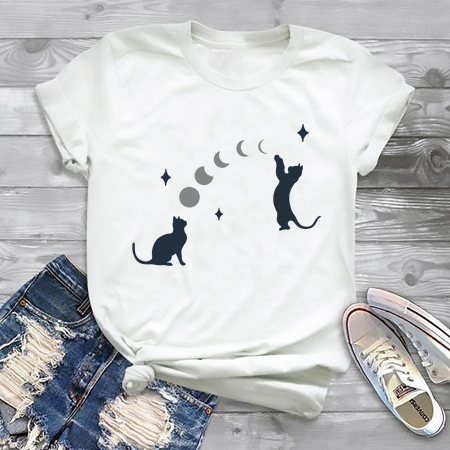 Moon - Tricou Moon Cat