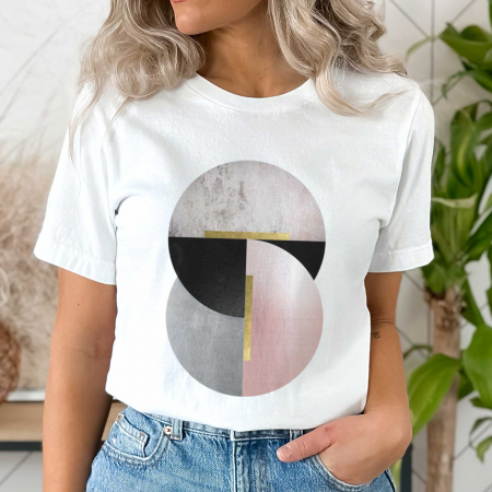 Abstract - Tricou Round Shapes