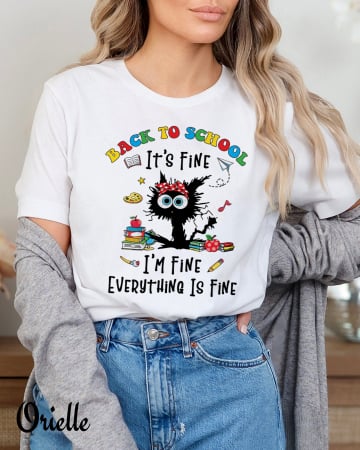 De Scoala - Tricou School Cat