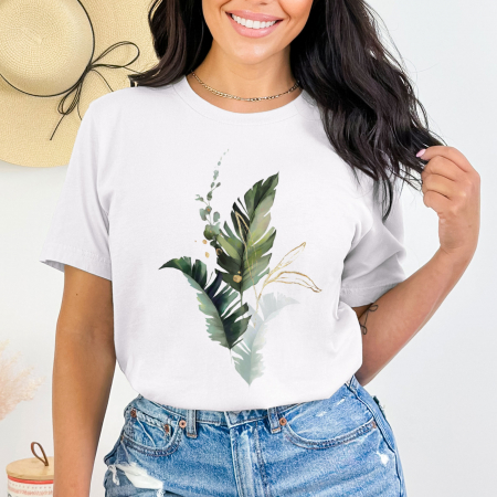 Flori - Tricou Beautiful Greens
