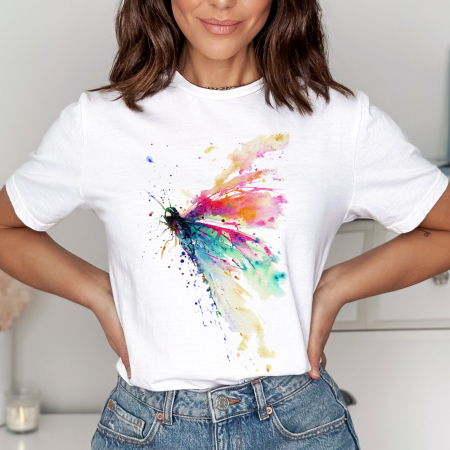 Animale - Tricou Watercolor Fly