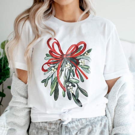 Craciun - Tricou Mistletoe