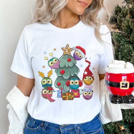Craciun - Tricou Tree Friends