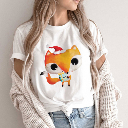 Craciun - Tricou Baby Fox