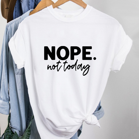 Cu Mesaj - Tricou Nope