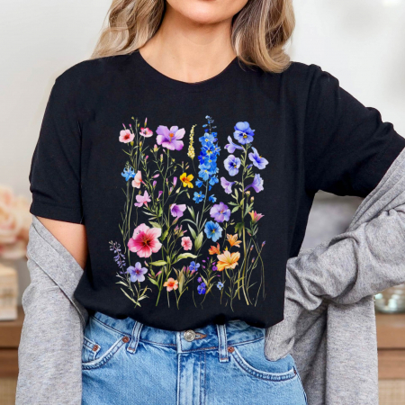 Primavara - Tricou Wildflowers Bloom