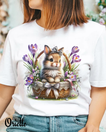 PASTE - Tricou Basket Bunny